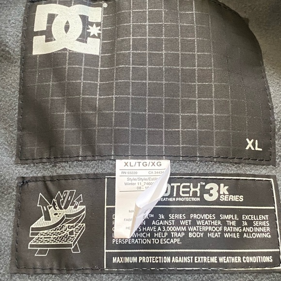 DC Ekotek 3K Black Snow ⛄️ pants - Picture 5 of 9